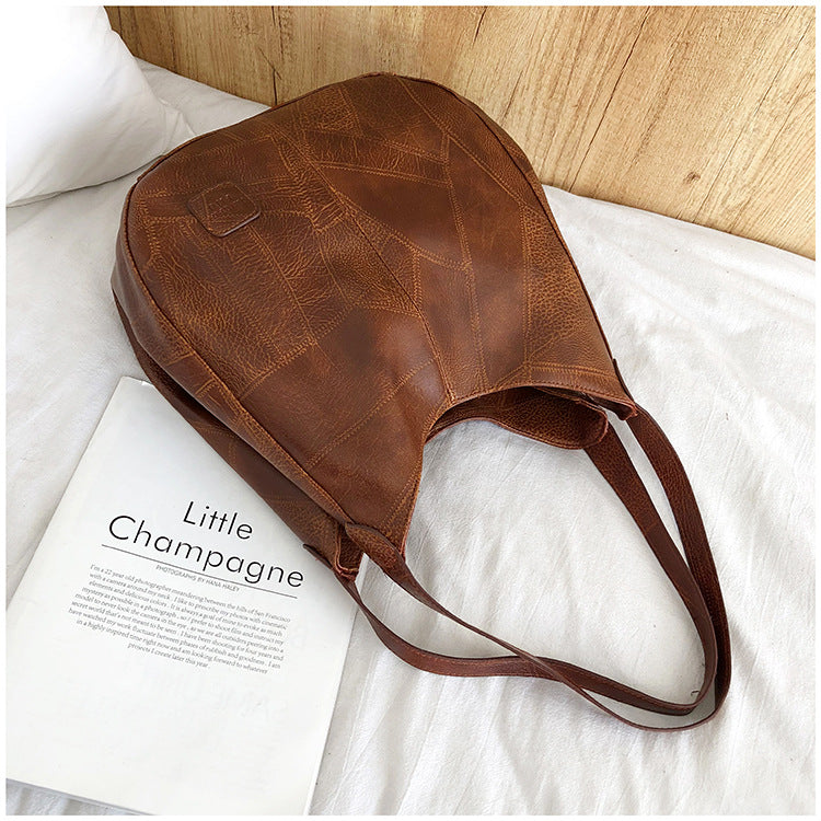 Borsa Chic Coreana Multitask in ecopelle morbida